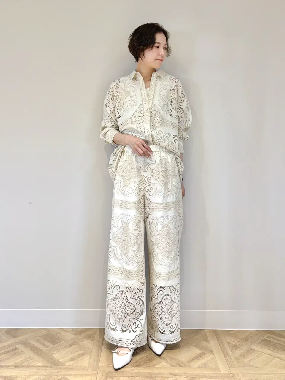 GRACE CONTINENTAL 亀田 未希 コーディネート画像