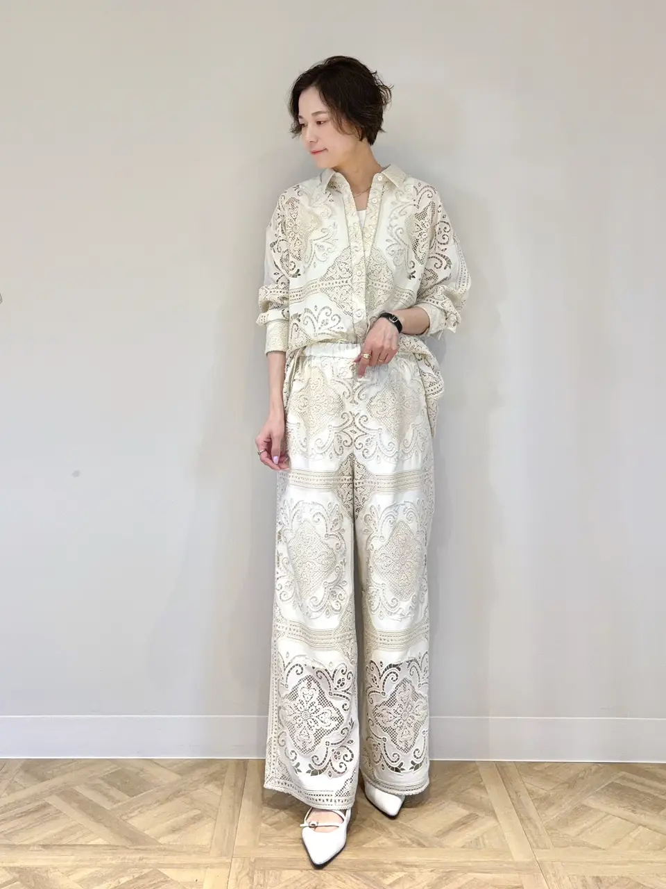 GRACE CONTINENTAL 亀田 未希 コーディネート画像