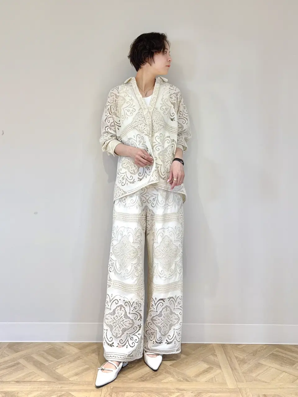 GRACE CONTINENTAL 亀田 未希 コーディネート画像