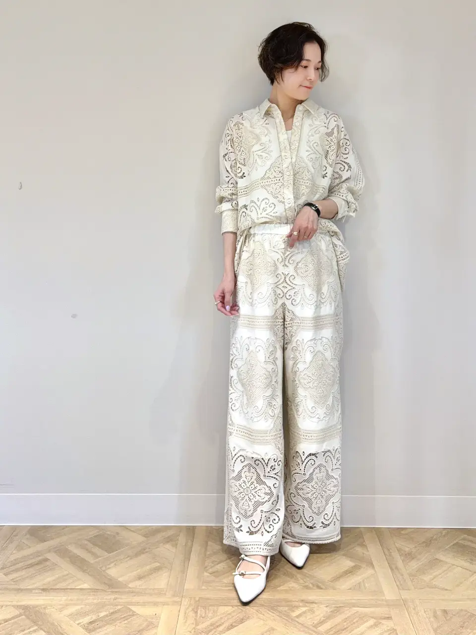 GRACE CONTINENTAL 亀田 未希 コーディネート画像