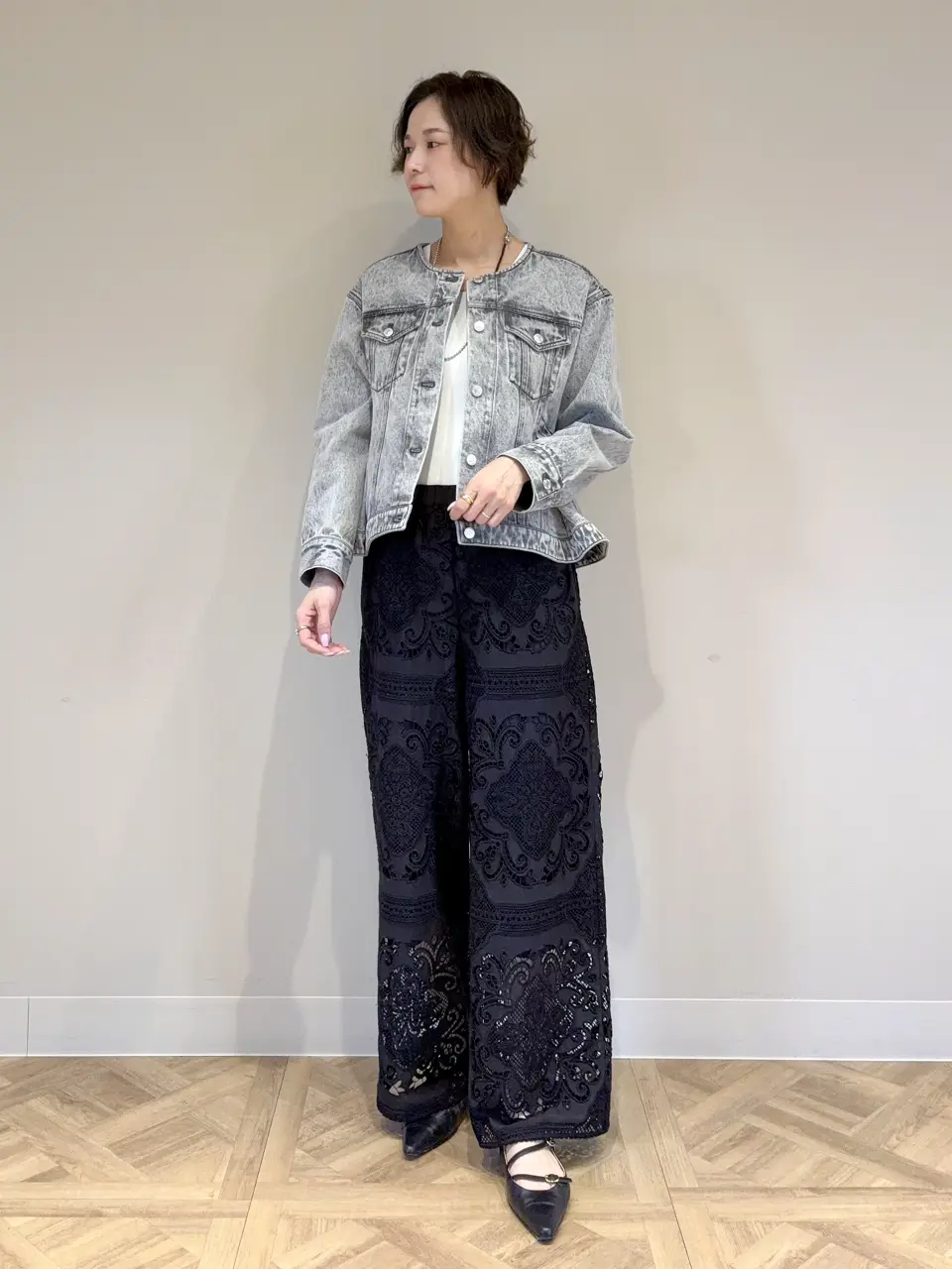 GRACE CONTINENTAL 亀田 未希 コーディネート画像