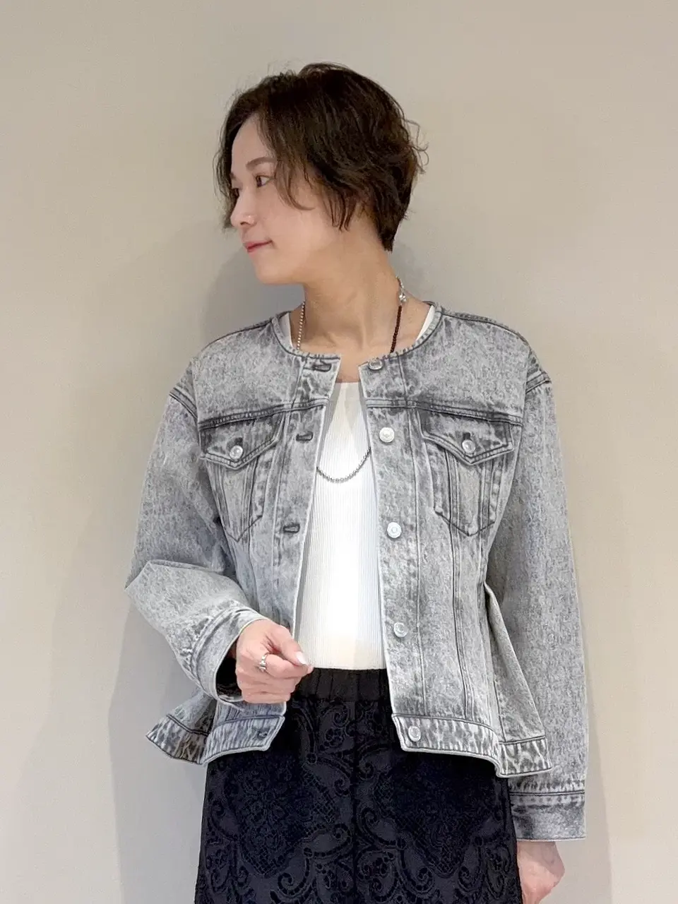 GRACE CONTINENTAL 亀田 未希 コーディネート画像