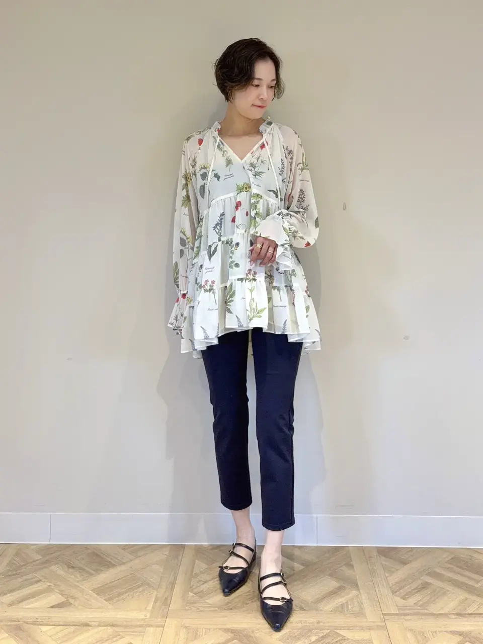 GRACE CONTINENTAL 亀田 未希 コーディネート画像