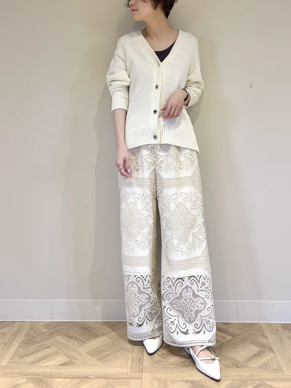 GRACE CONTINENTAL 亀田 未希 コーディネート画像