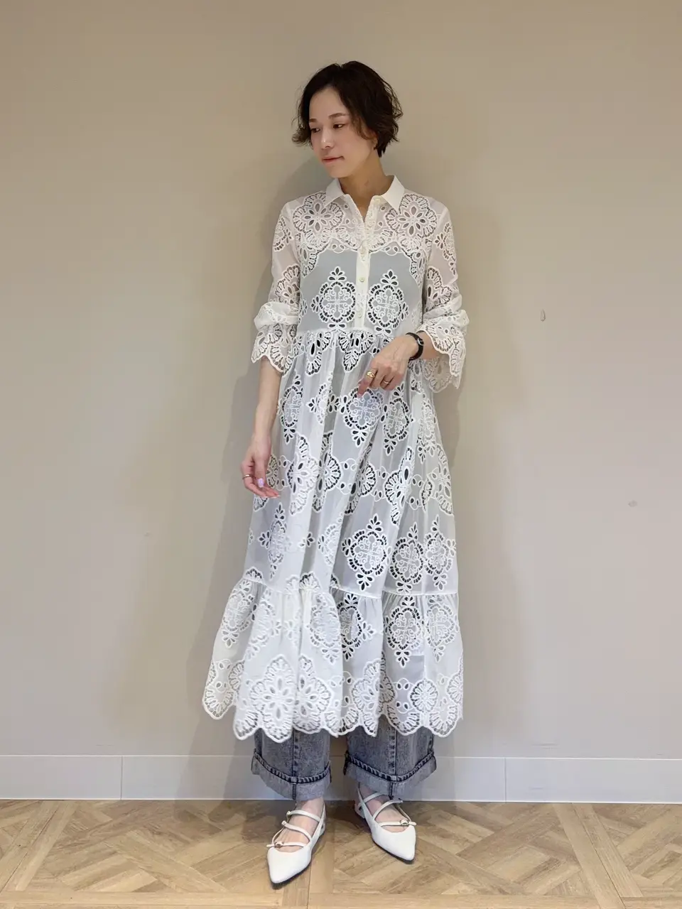 GRACE CONTINENTAL 亀田 未希 コーディネート画像