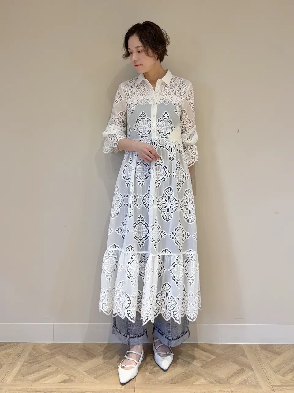 GRACE CONTINENTAL 亀田 未希 コーディネート画像