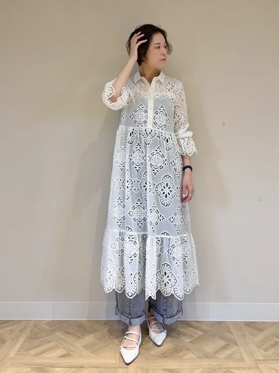 GRACE CONTINENTAL 亀田 未希 コーディネート画像