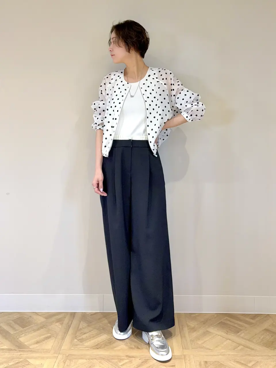 GRACE CONTINENTAL 亀田 未希 コーディネート画像