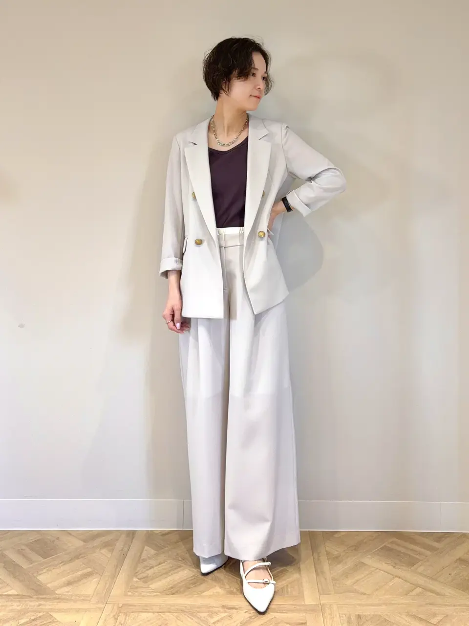 GRACE CONTINENTAL 亀田 未希 コーディネート画像