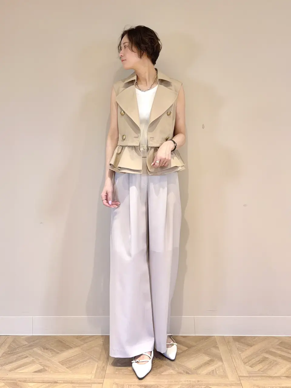 GRACE CONTINENTAL 亀田 未希 コーディネート画像