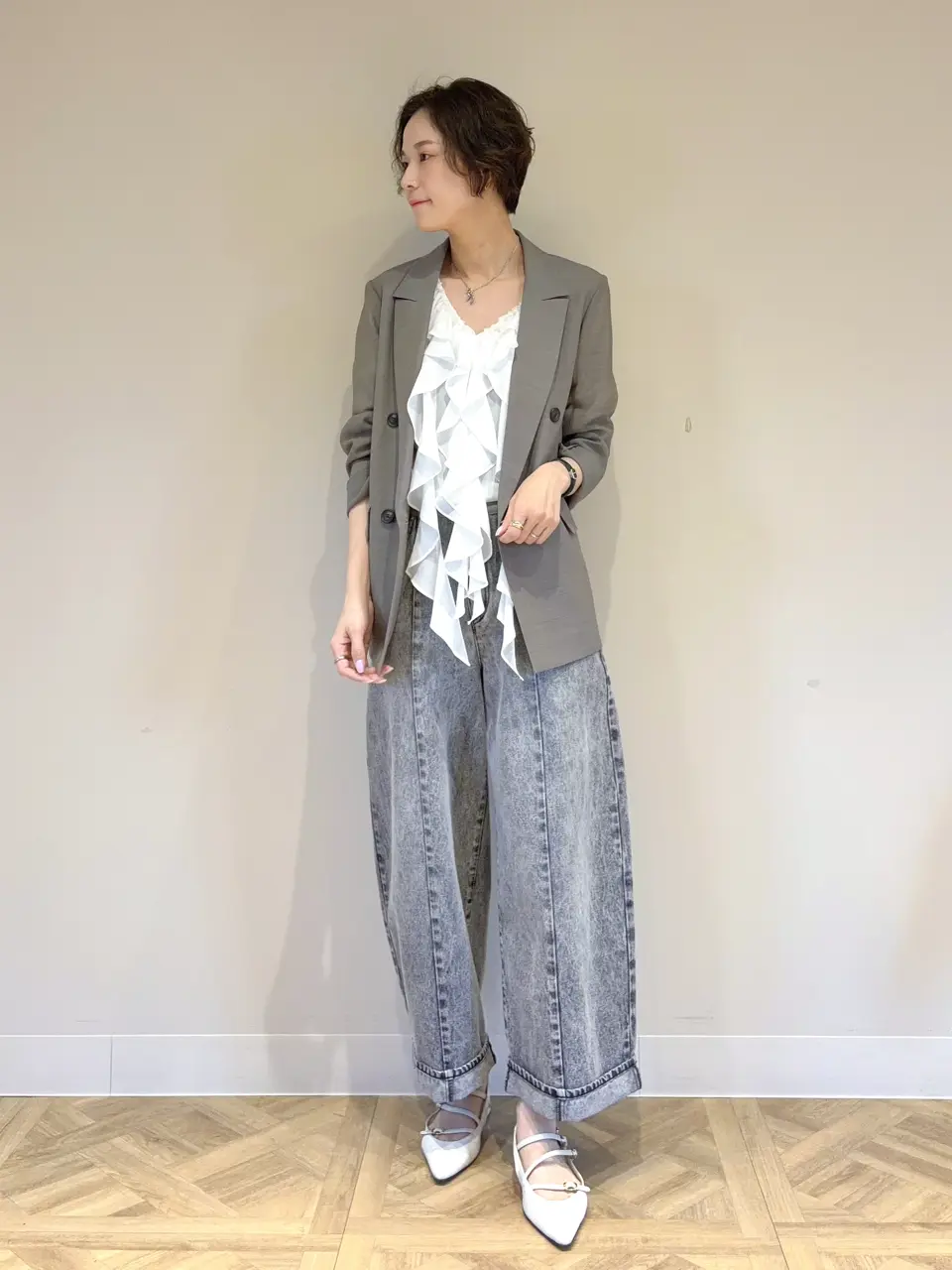 GRACE CONTINENTAL 亀田 未希 コーディネート画像