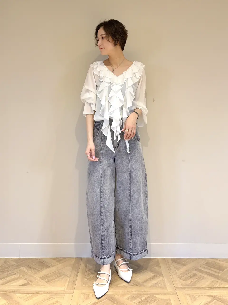 GRACE CONTINENTAL 亀田 未希 コーディネート画像