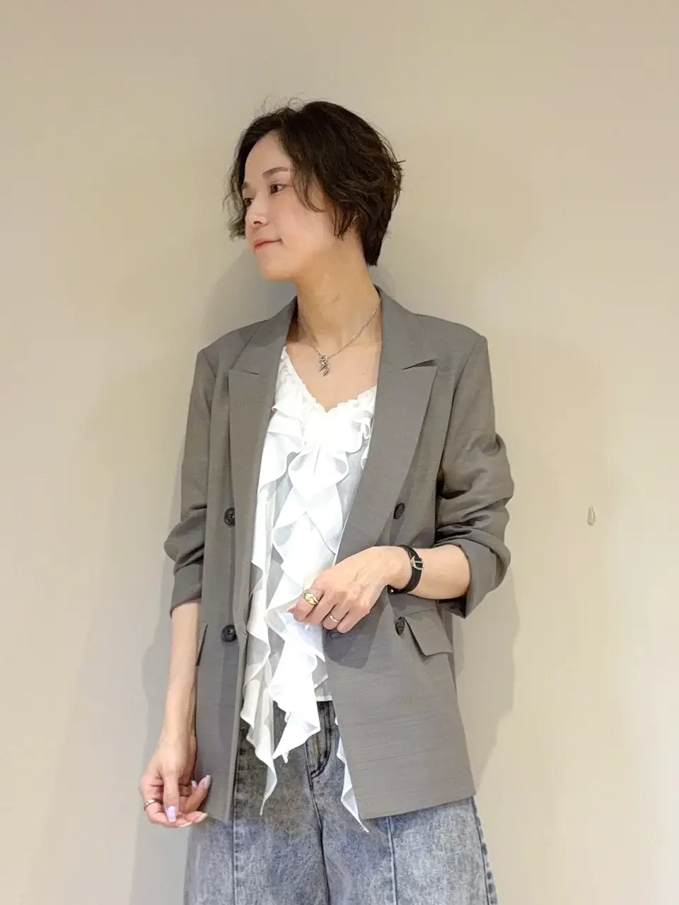 GRACE CONTINENTAL 亀田 未希 コーディネート画像