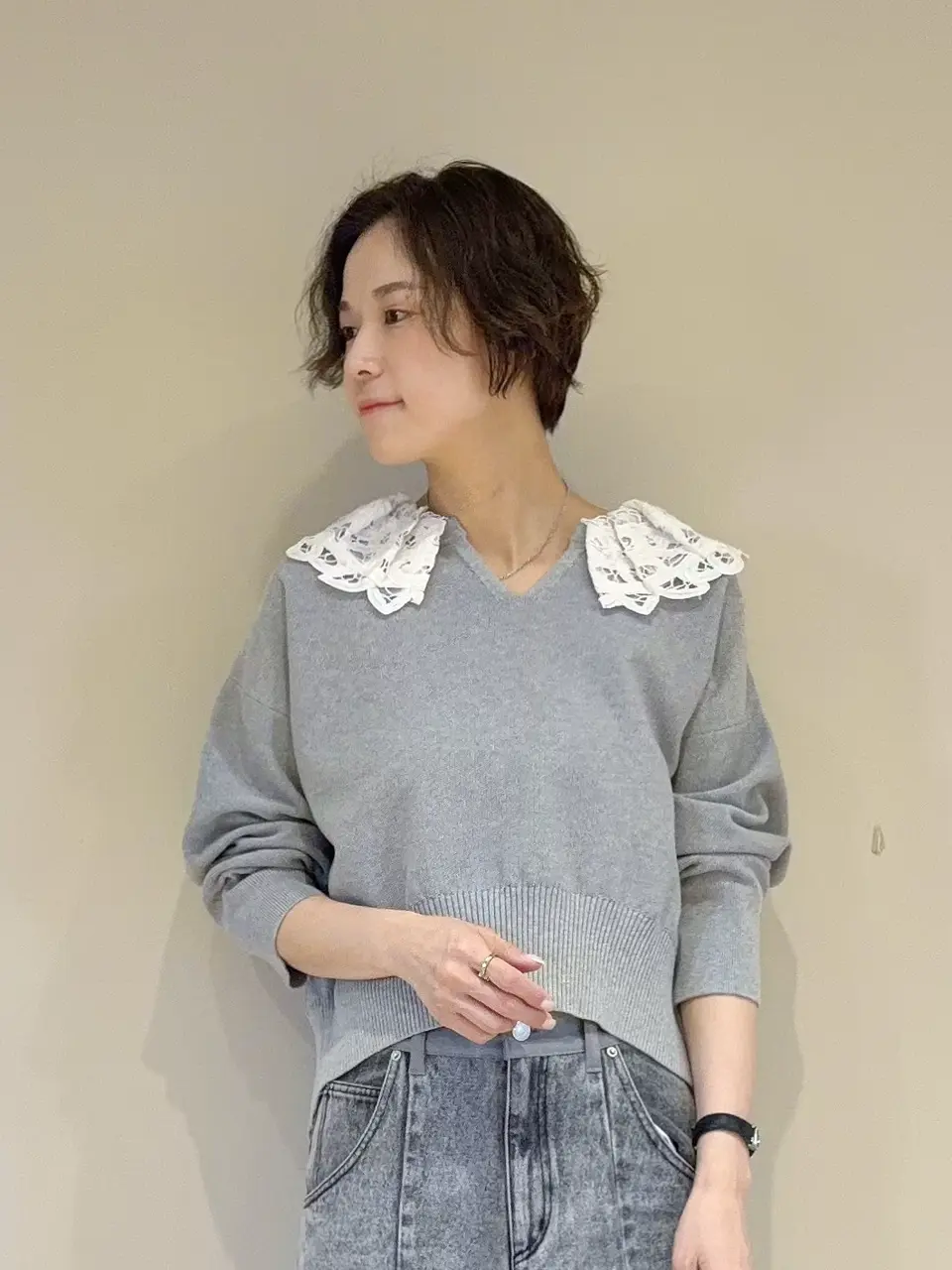 GRACE CONTINENTAL 亀田 未希 コーディネート画像