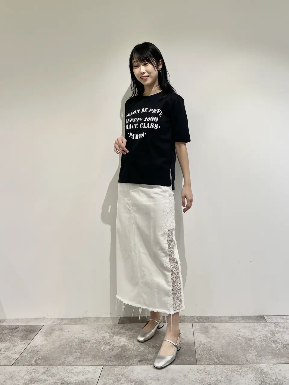  端場　わかな コーディネート画像