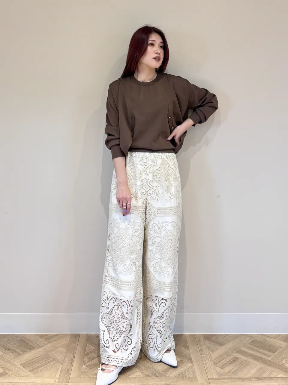 GRACE CONTINENTAL Yuuki NOZAWA コーディネート画像