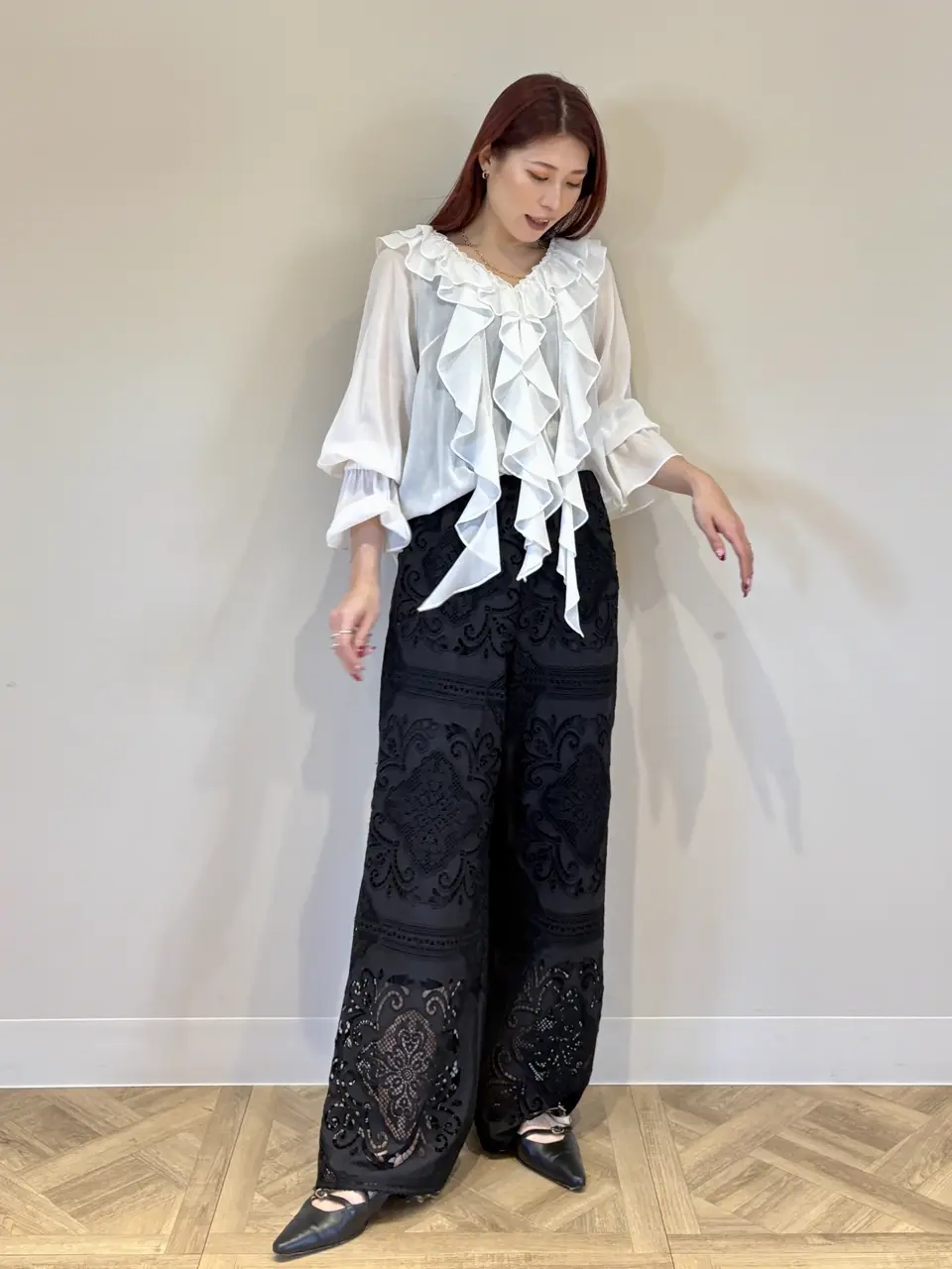 GRACE CONTINENTAL Yuuki NOZAWA コーディネート画像