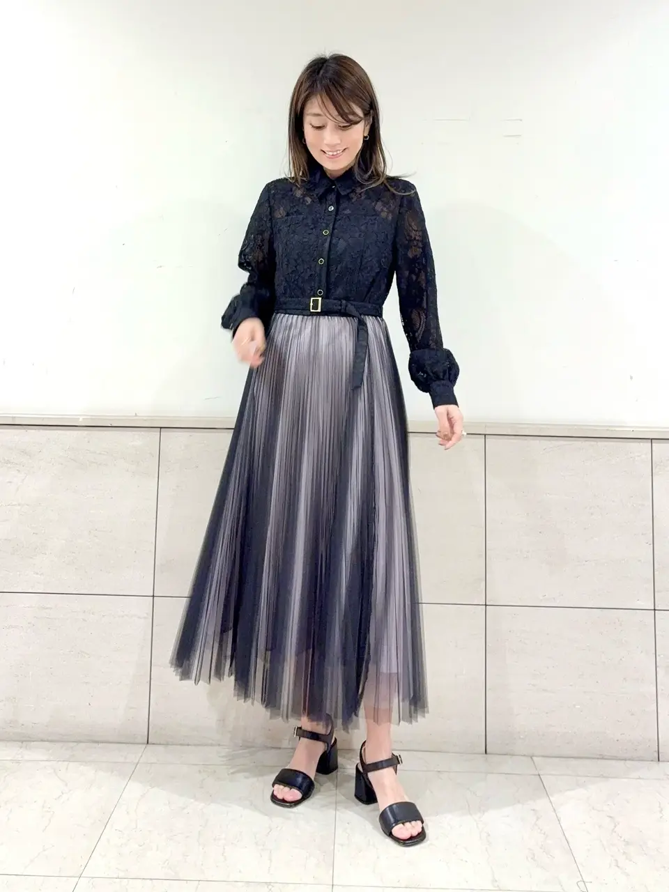 GRACE CONTINENTAL yukimi yonee コーディネート画像