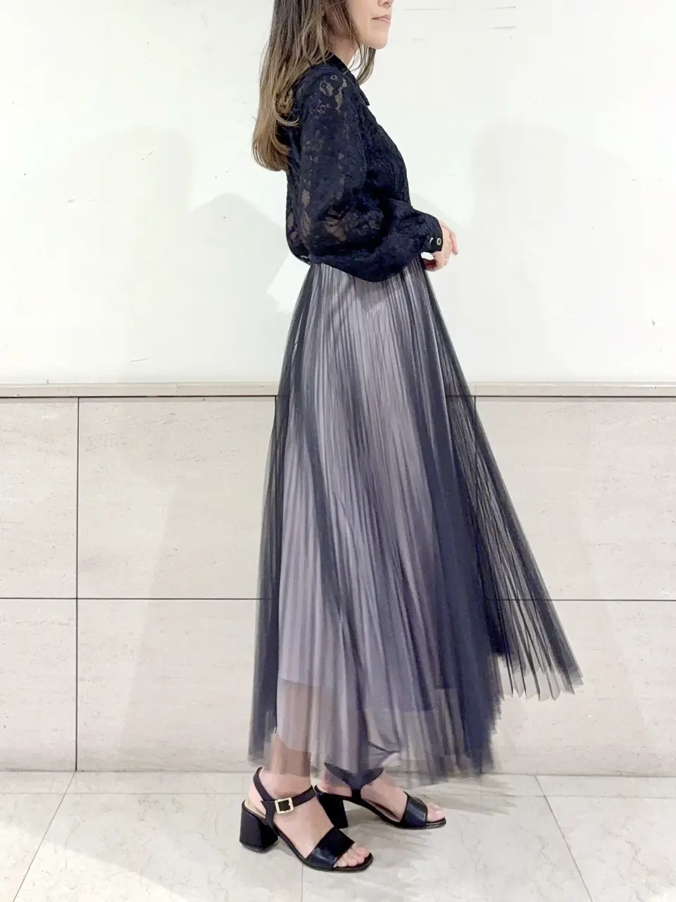 GRACE CONTINENTAL yukimi yonee コーディネート画像