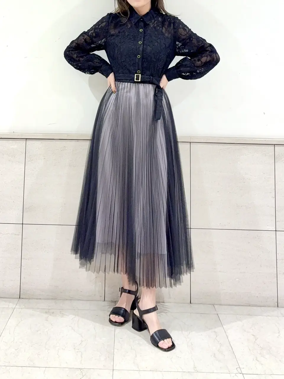 GRACE CONTINENTAL yukimi yonee コーディネート画像