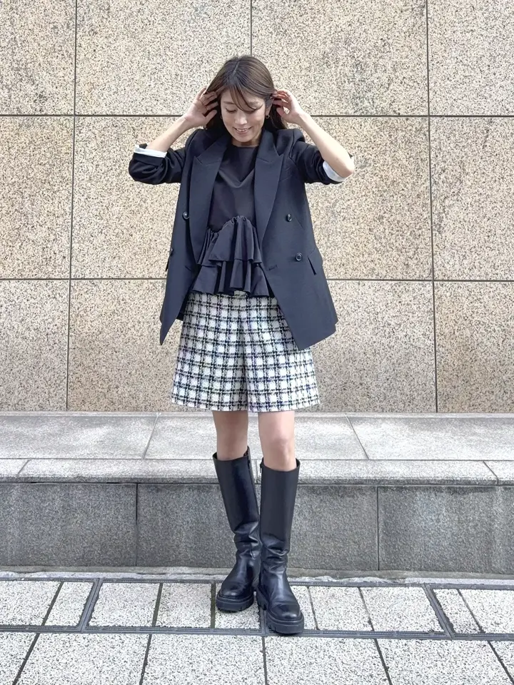 GRACE CONTINENTAL yukimi yonee コーディネート画像