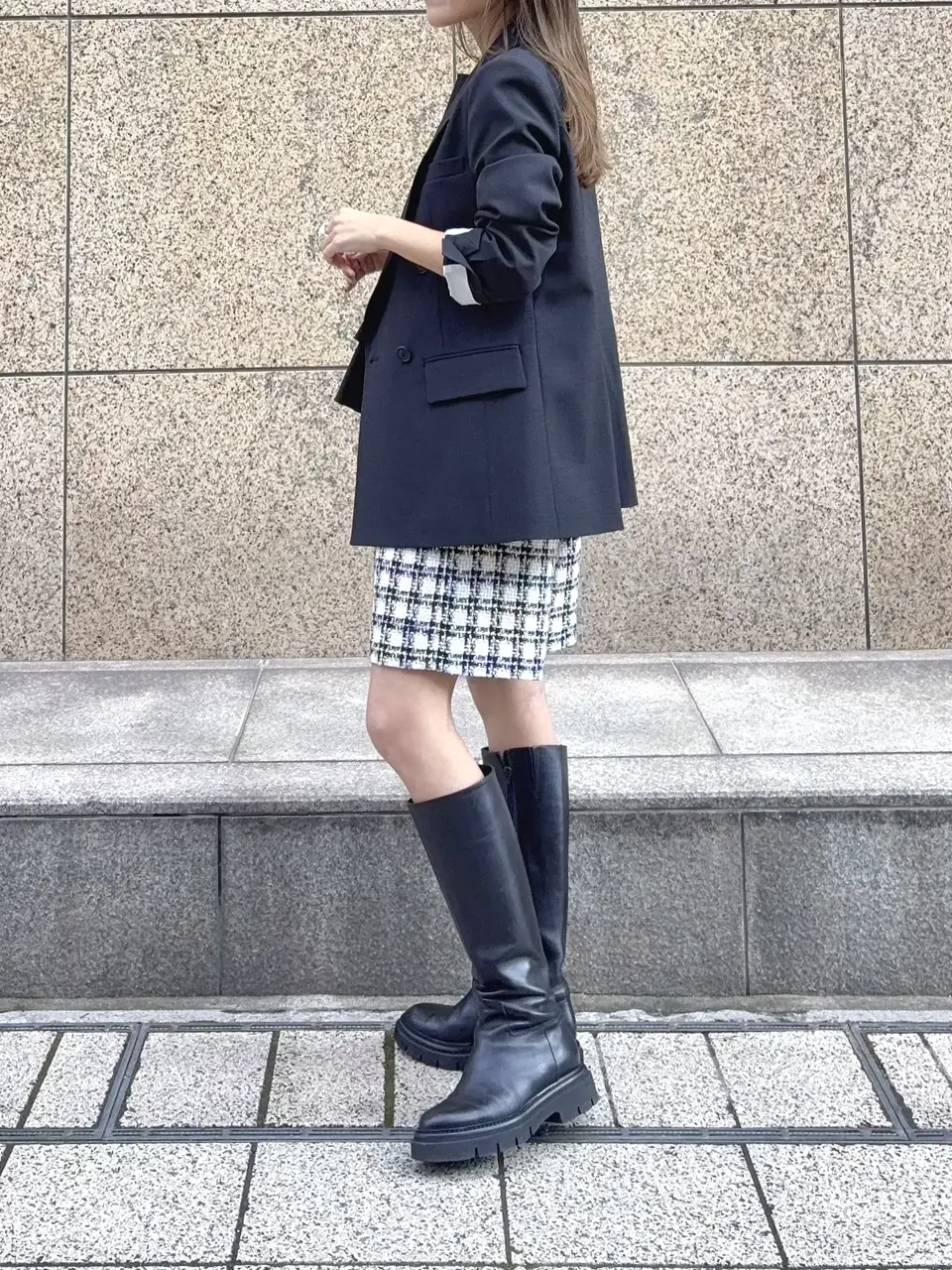 GRACE CONTINENTAL yukimi yonee コーディネート画像