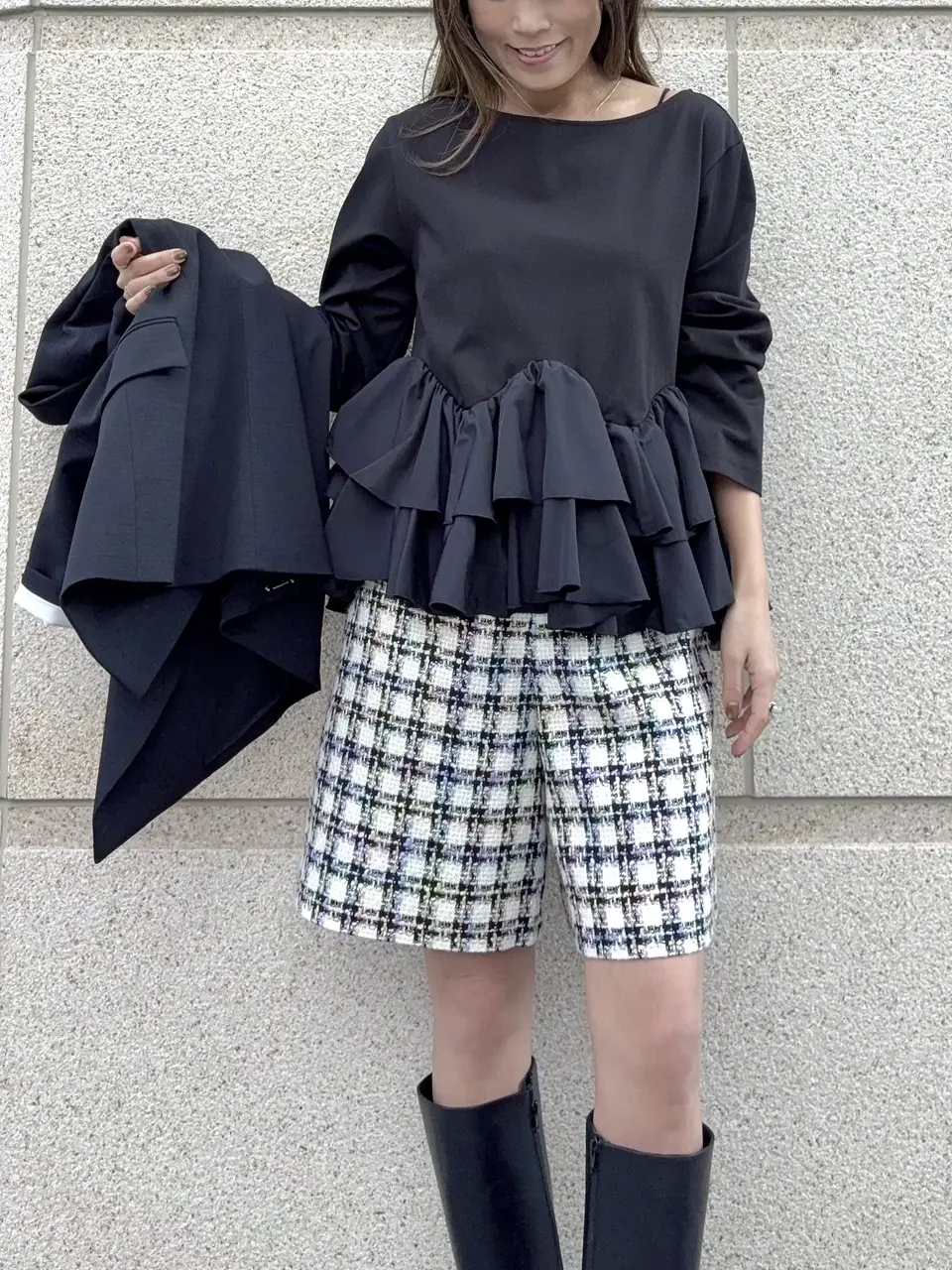 GRACE CONTINENTAL yukimi yonee コーディネート画像