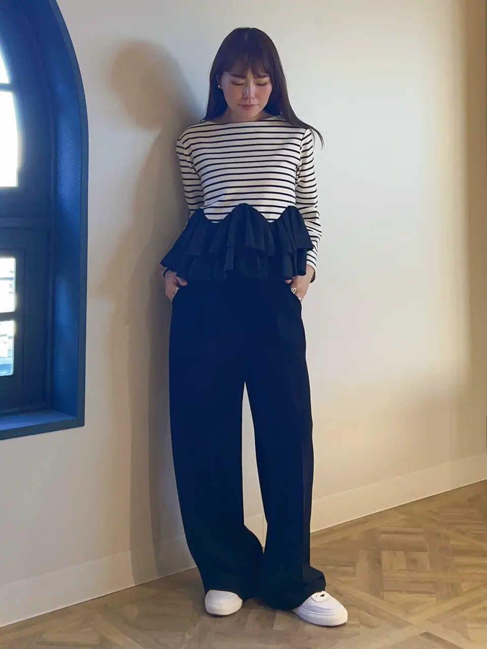  古川温子 コーディネート画像