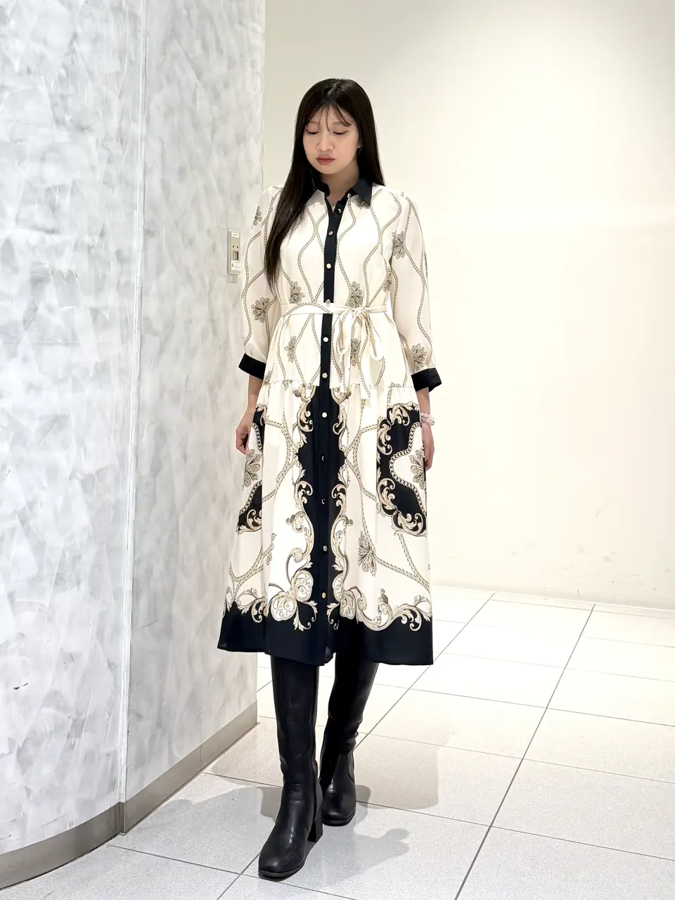 GRACE CONTINENTAL momo コーディネート画像