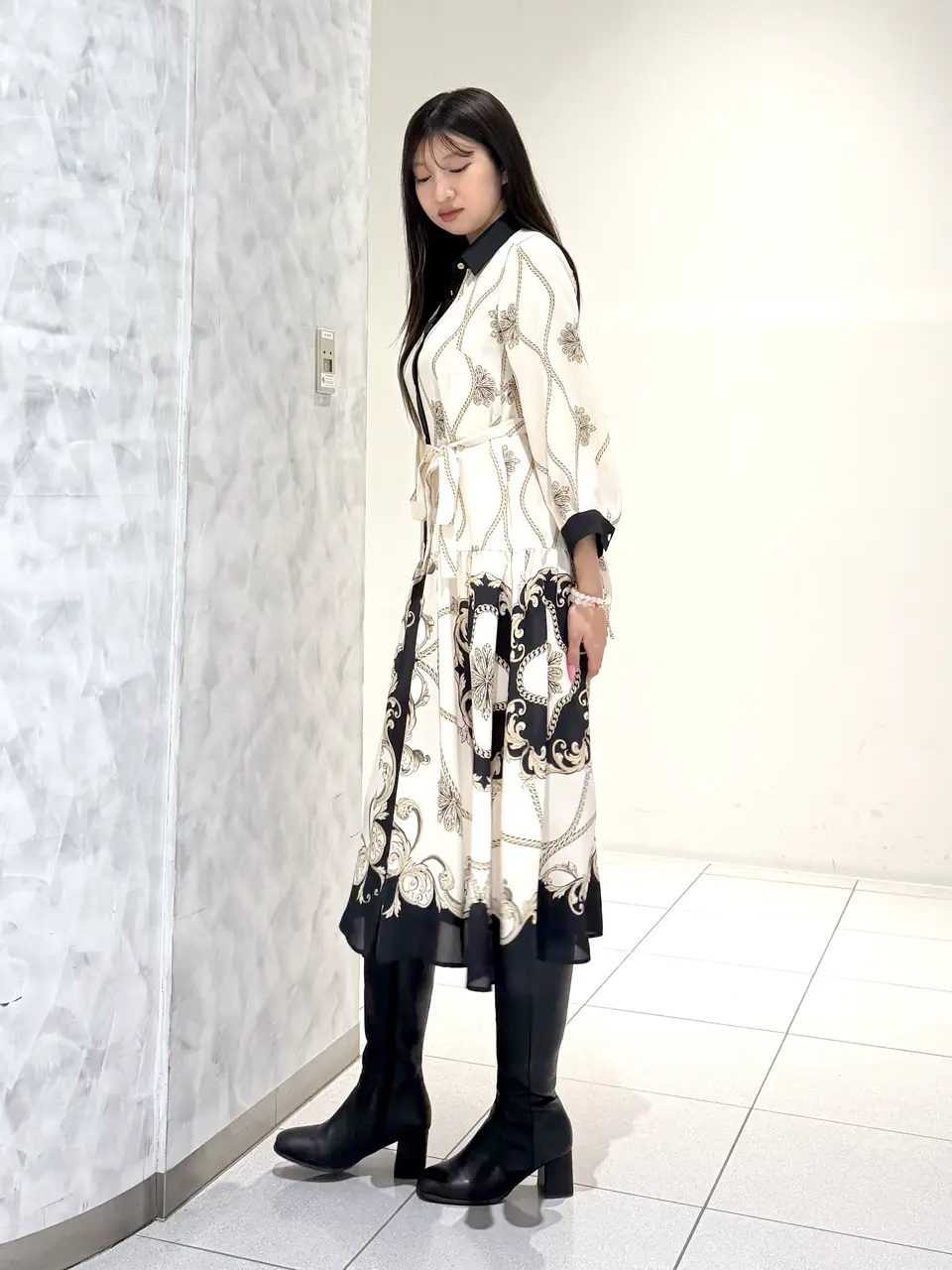 GRACE CONTINENTAL momo コーディネート画像