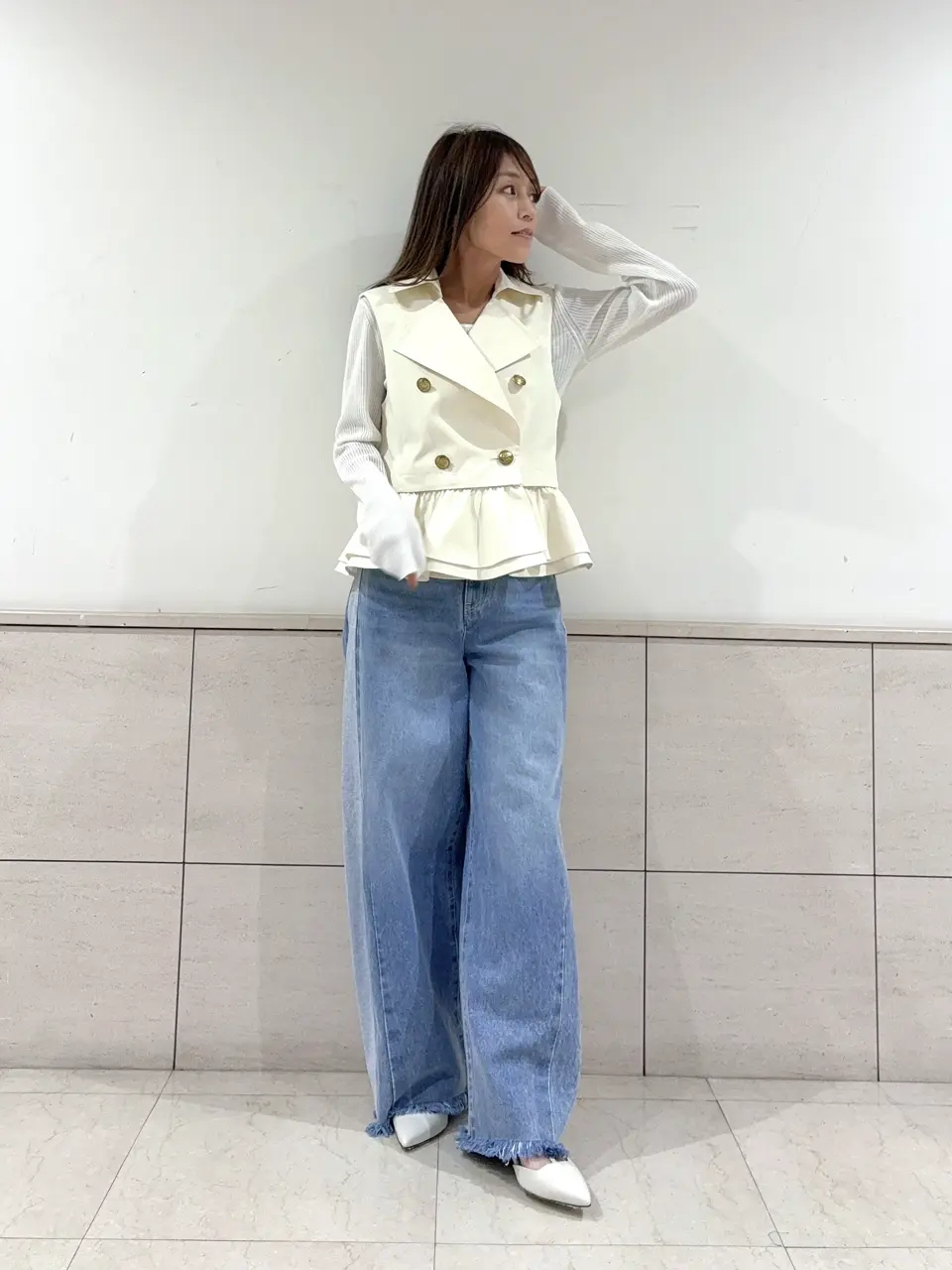 GRACE CONTINENTAL yukimi yonee コーディネート画像