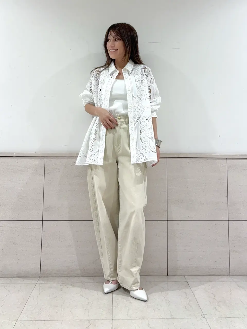 GRACE CONTINENTAL yukimi yonee コーディネート画像