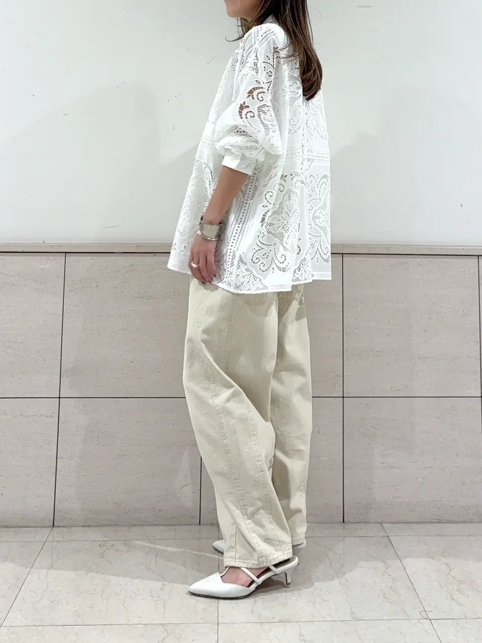 GRACE CONTINENTAL yukimi yonee コーディネート画像