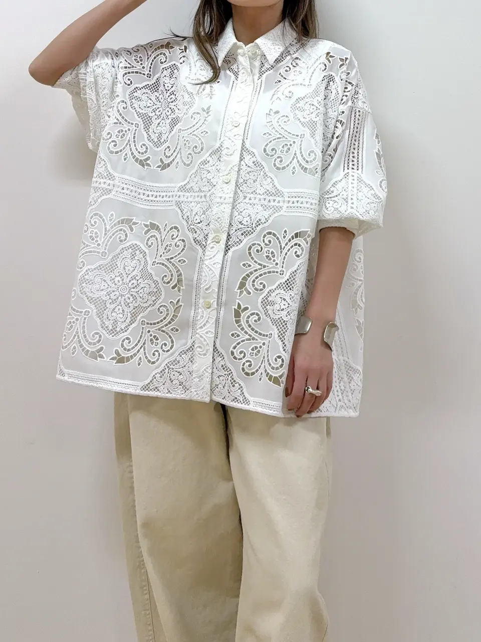 GRACE CONTINENTAL yukimi yonee コーディネート画像