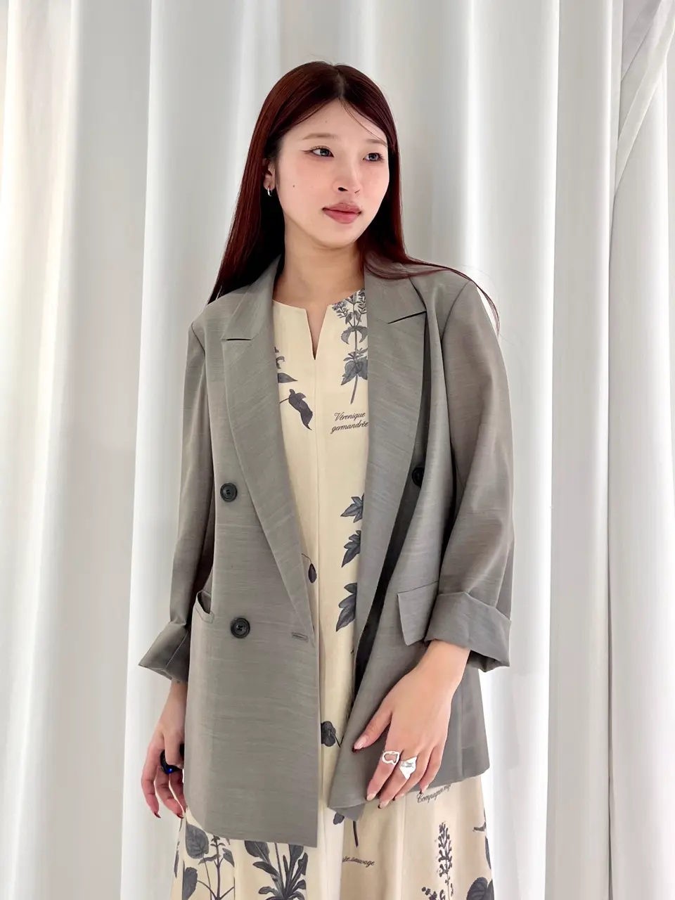 GRACE CONTINENTAL NORIA コーディネート画像