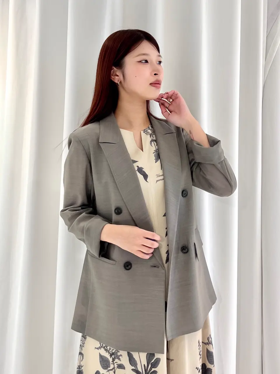 GRACE CONTINENTAL NORIA コーディネート画像