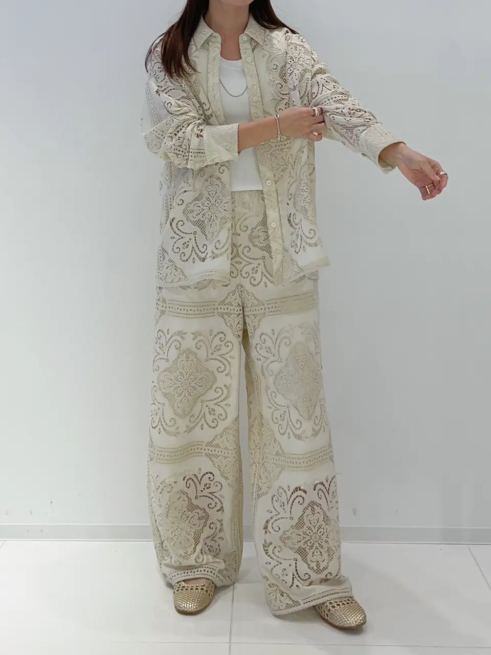 GRACE CONTINENTAL 古川温子 コーディネート画像