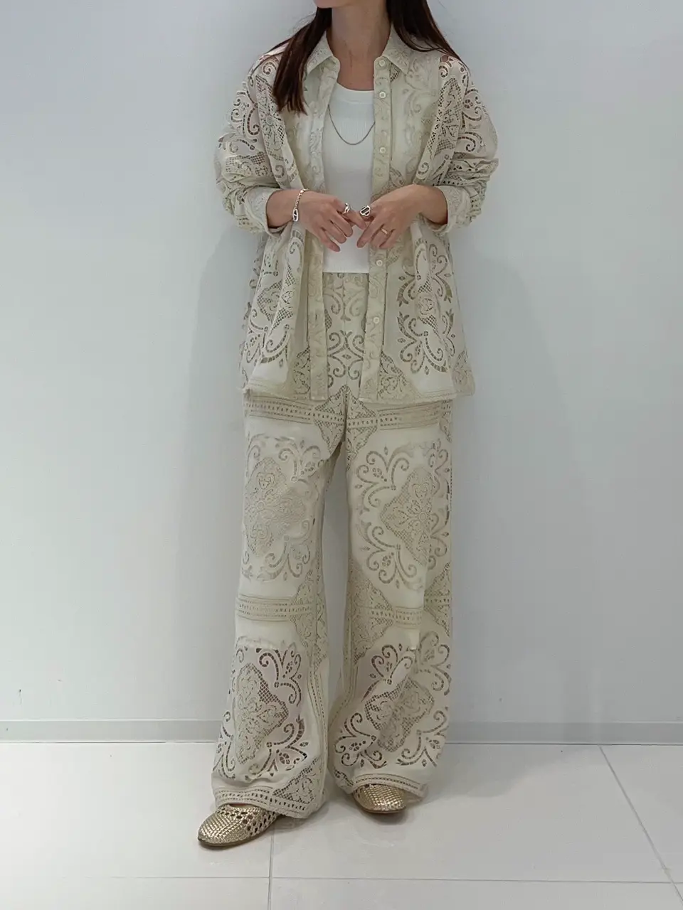 GRACE CONTINENTAL 古川温子 コーディネート画像