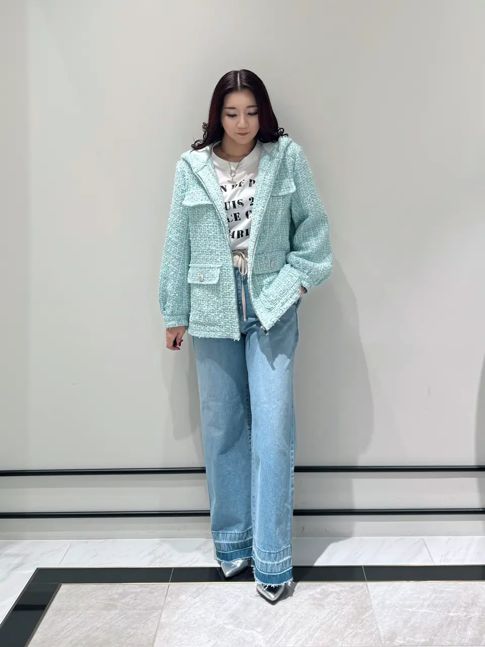 GRACE CONTINENTAL MOMOKO コーディネート画像