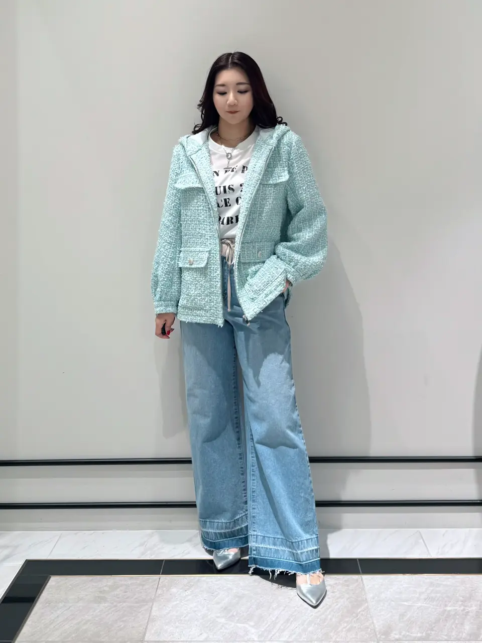 GRACE CONTINENTAL MOMOKO コーディネート画像