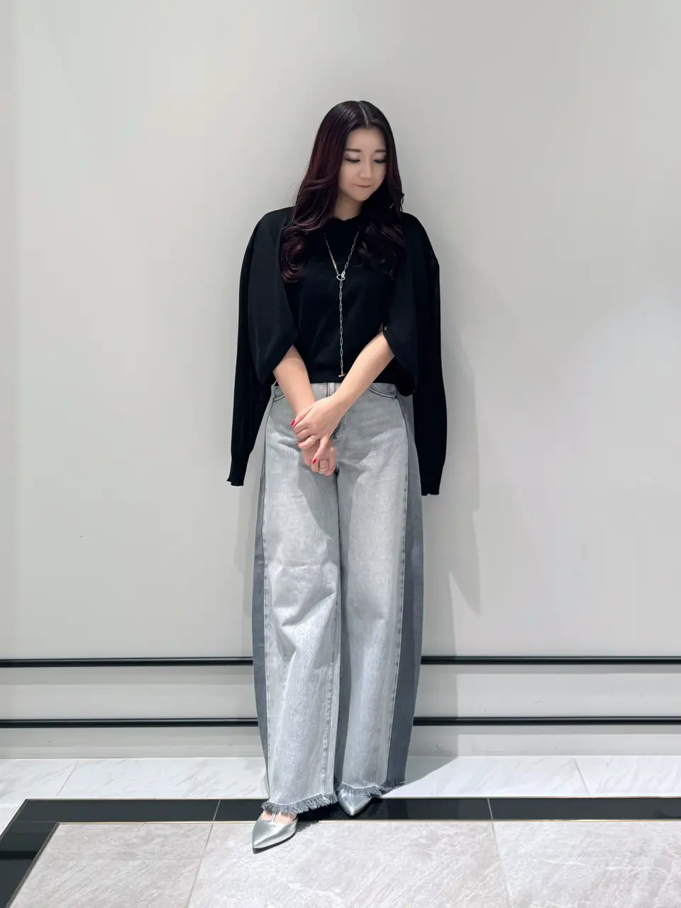 GRACE CONTINENTAL MOMOKO コーディネート画像