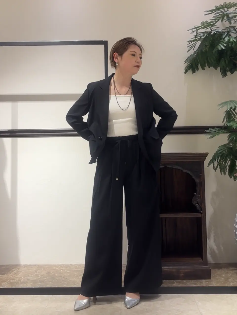 GRACE CONTINENTAL N.YURI コーディネート画像