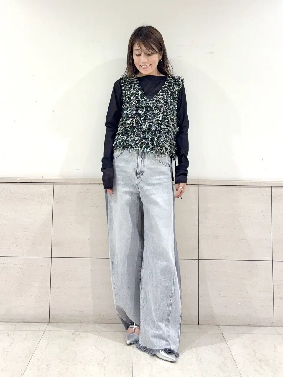 GRACE CONTINENTAL yukimi yonee コーディネート画像