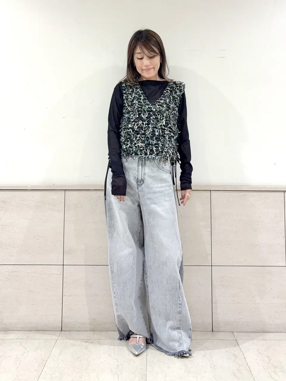 GRACE CONTINENTAL yukimi yonee コーディネート画像