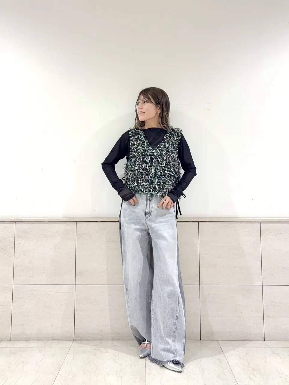 GRACE CONTINENTAL yukimi yonee コーディネート画像