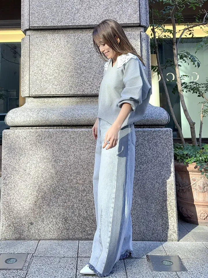 GRACE CONTINENTAL yukimi yonee コーディネート画像