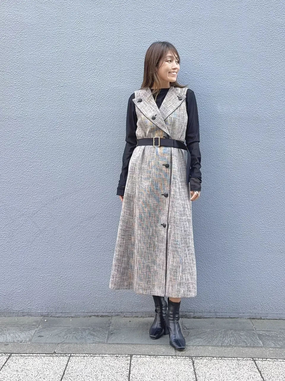 GRACE CONTINENTAL yukimi yonee コーディネート画像