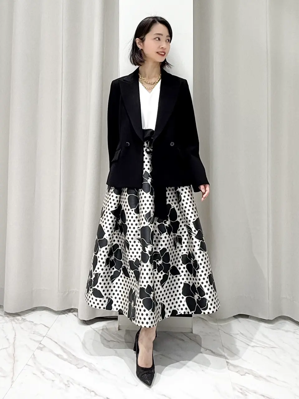 GRACE CONTINENTAL yuri コーディネート画像