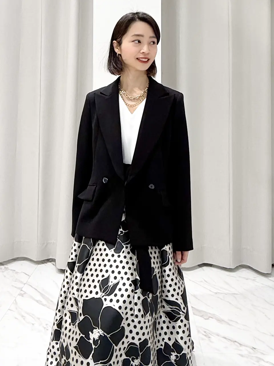 GRACE CONTINENTAL yuri コーディネート画像