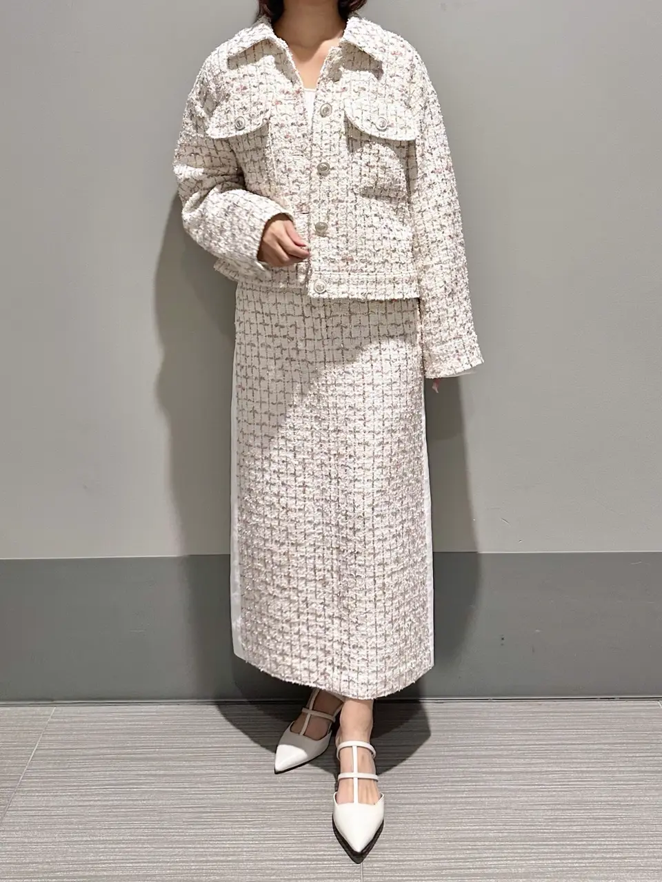 GRACE CONTINENTAL MORITA AI コーディネート画像